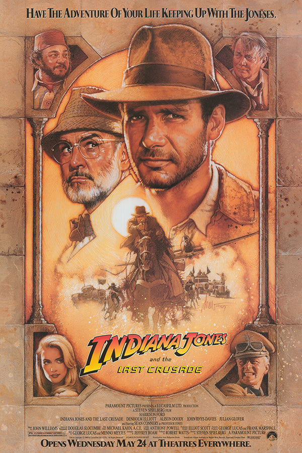 Indiana Jones And The Last Crusade Posters - Buy Indiana Jones And