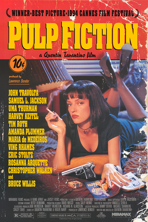 Pulp Fiction ポスター Pulp Fiction Posters - Buy Pulp Fiction Poster Online