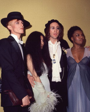 John Lennon and David Bowie