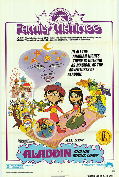 Aladdin and his magic lamp