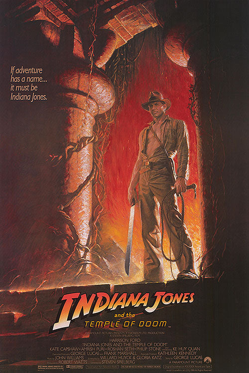 INDIANA JONES and the TEMPLE OF DOOM チラシ Indiana Jones And The Temple Of Doom Posters - Buy Indiana