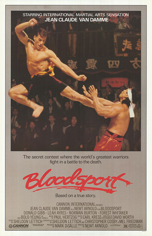 ⭕️LIMITED 30⭕️ BLOODSPORT BUSHIDO POSTER Bloodsport Posters - Buy Bloodsport Poster Online - Movieposters.com