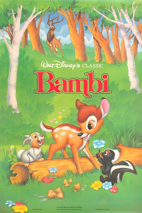 Bambi Posters - Buy Bambi Poster Online - Movieposters.com