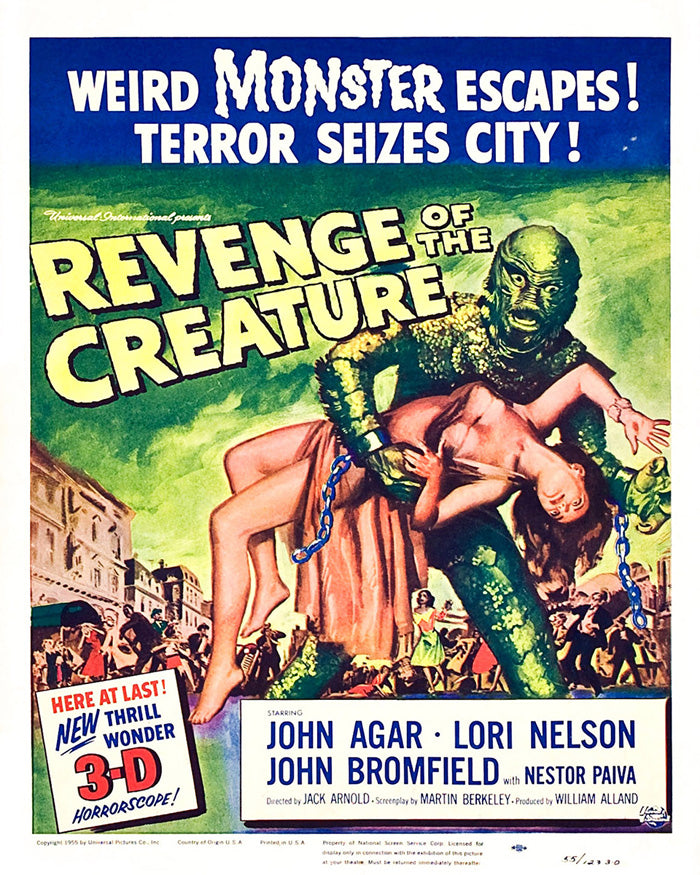 Revenge Of The Creature Posters - Buy Revenge Of The Creature