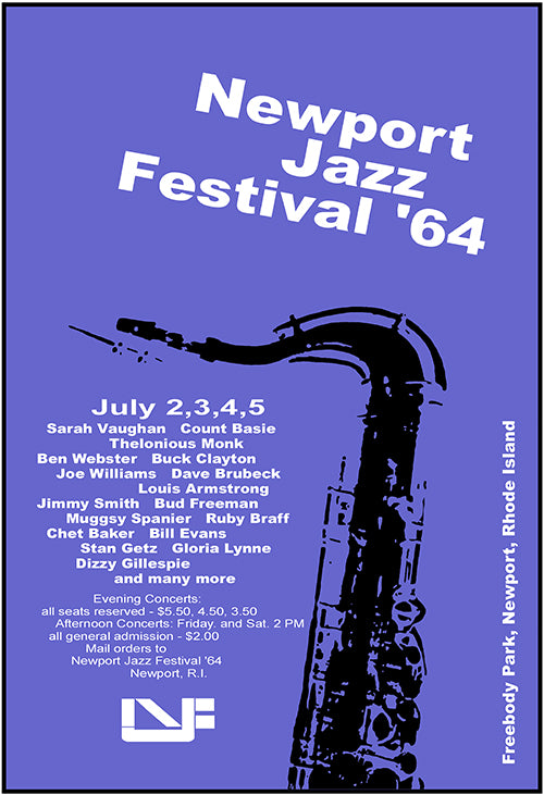 Newport Jazz Festival Posters - Buy Newport Jazz Festival Poster