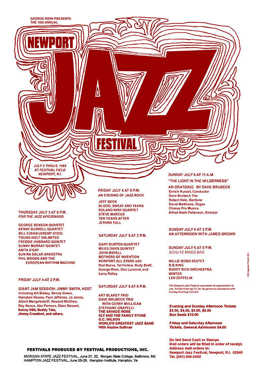 Newport Jazz Festival Posters - Buy Newport Jazz Festival Poster