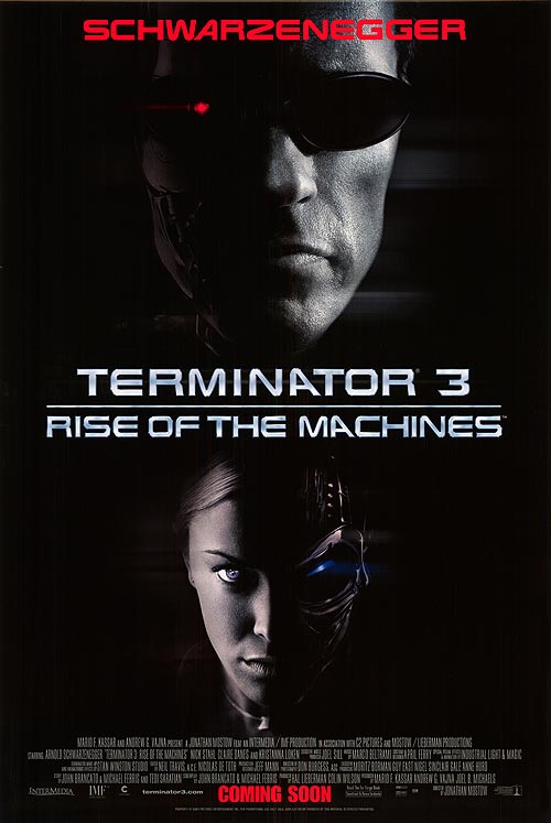 Terminator 3: Rise of the Machines Posters - Buy Terminator 3