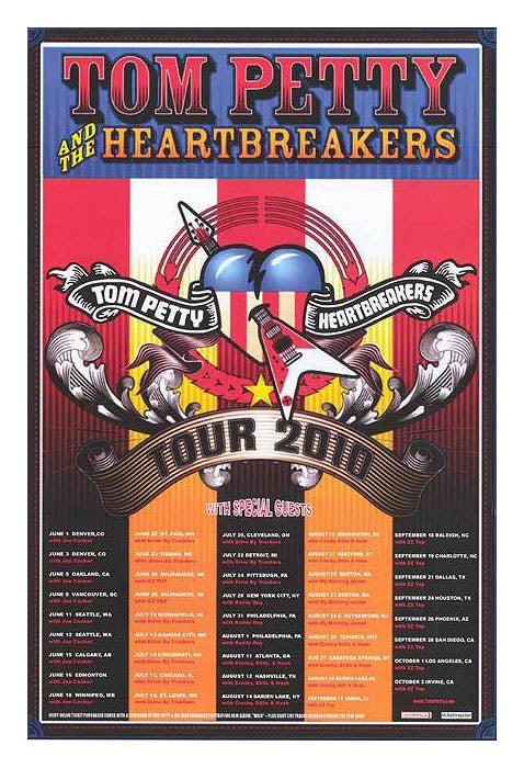 TOM PETTY AND THE HEARTBREAKERS Posters - Buy TOM PETTY AND THE