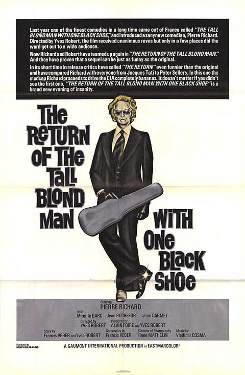 Return of the Tall Blond Man with One Black Shoe
