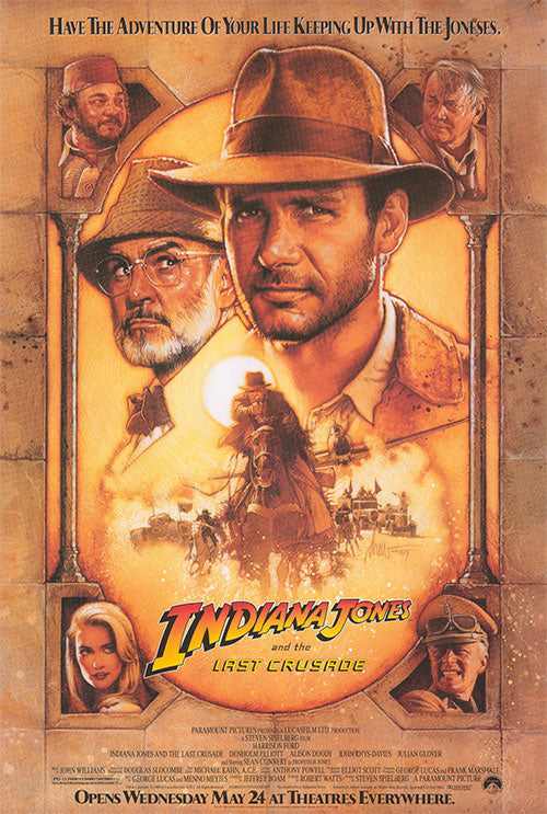 Indiana Jones And The Last Crusade Posters - Buy Indiana Jones And