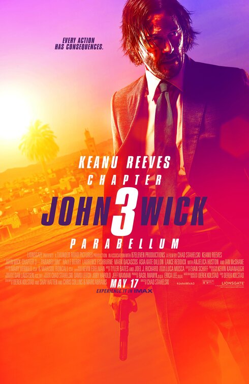 John Wick 3 パラベラムオリジナル　映画ポスター 27x40+額縁付き John Wick: Chapter 3 - Parabellum Posters - Buy John Wick: Chapter