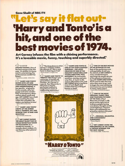 Harry and Tonto