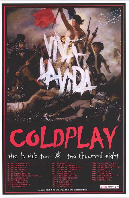 Coldplay Posters - Buy Coldplay Poster Online - Movieposters.com