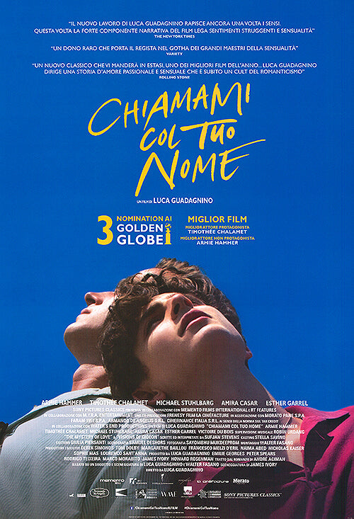 is call me by your name all in italian