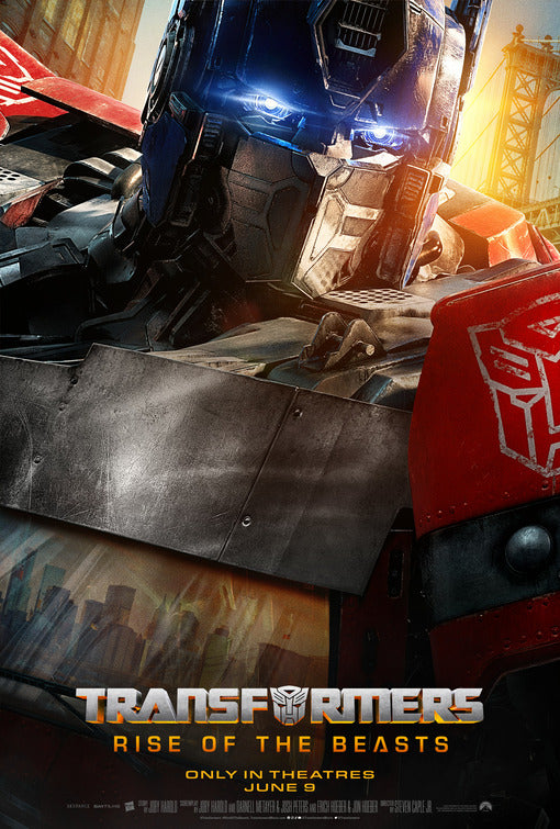 Transformers: Rise Of The Beasts 2023 Movie Poster - Choose Size A5, A4, A3, A2, A1