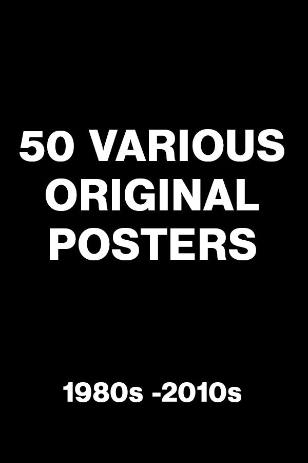 50 Various Original Posters