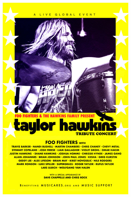Foo Fighters - Tribute To Taylor Hawkins