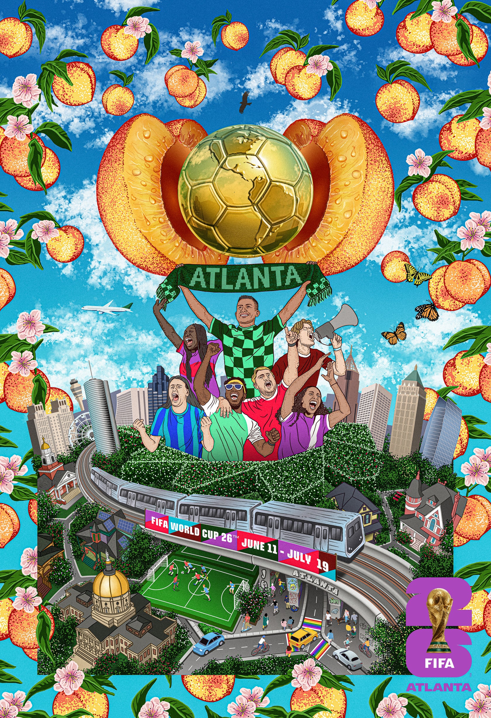 FIFA World Cup 2026™ - Atlanta Poster