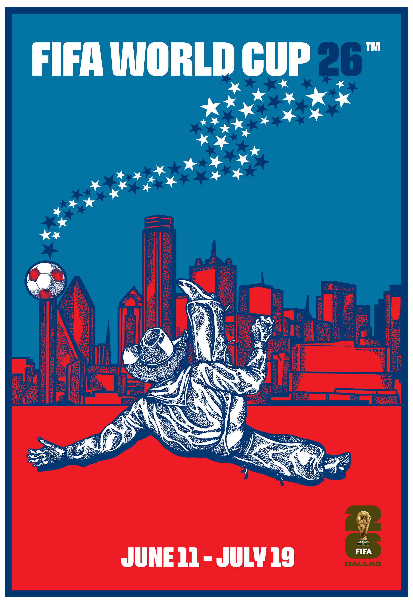 FIFA World Cup 2026™ - Dallas Poster