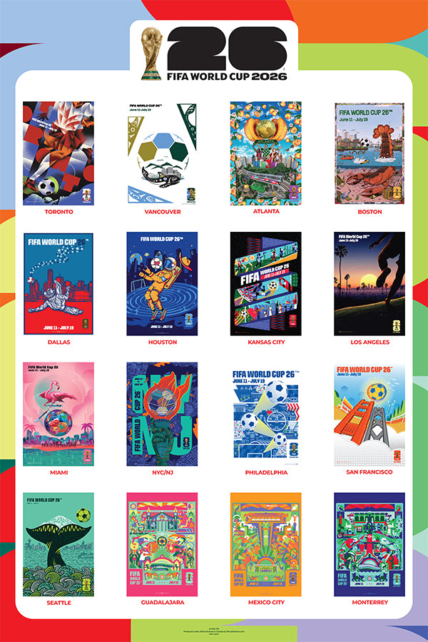 FIFA World Cup 2026™ - Host Cities Collection Poster