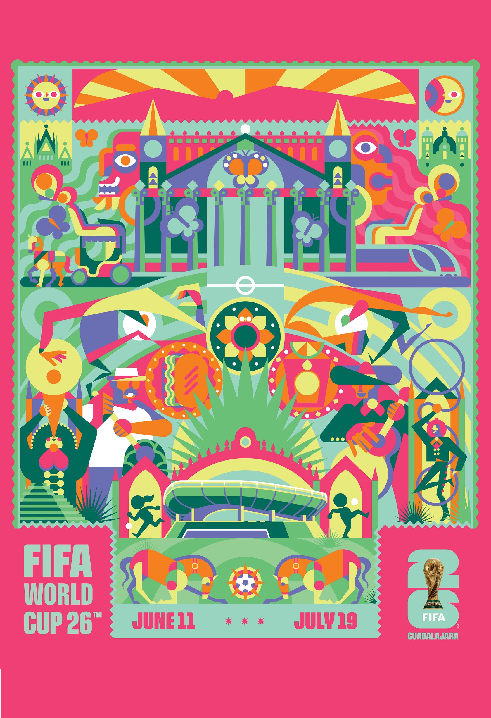 FIFA World Cup 2026™ - Guadalajara Poster