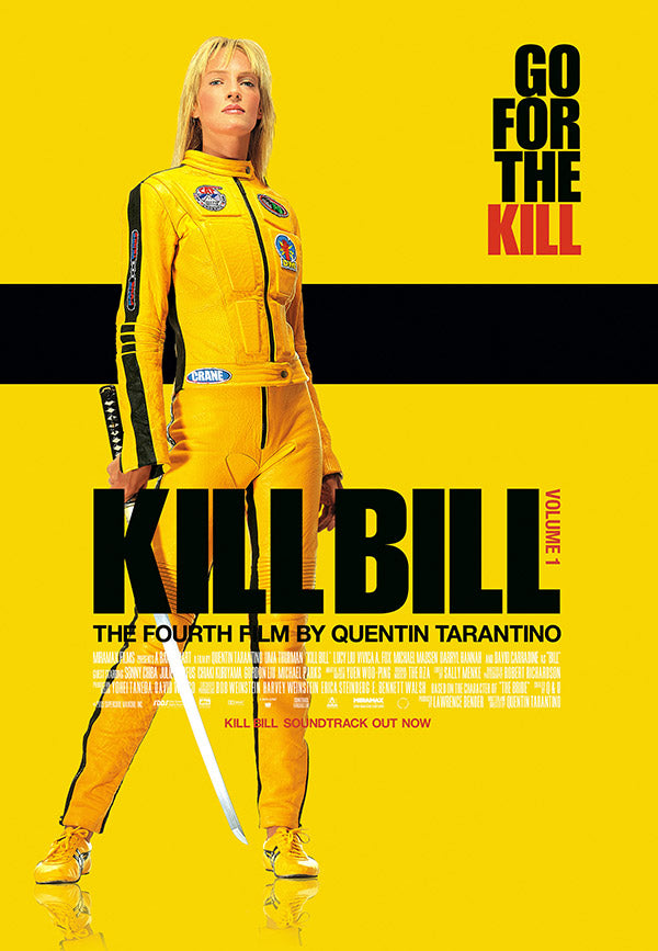 Kill Bill Movie Poster Kill Bill Movie Poster