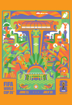 FIFA World Cup 2026™ - Mexico City Poster
