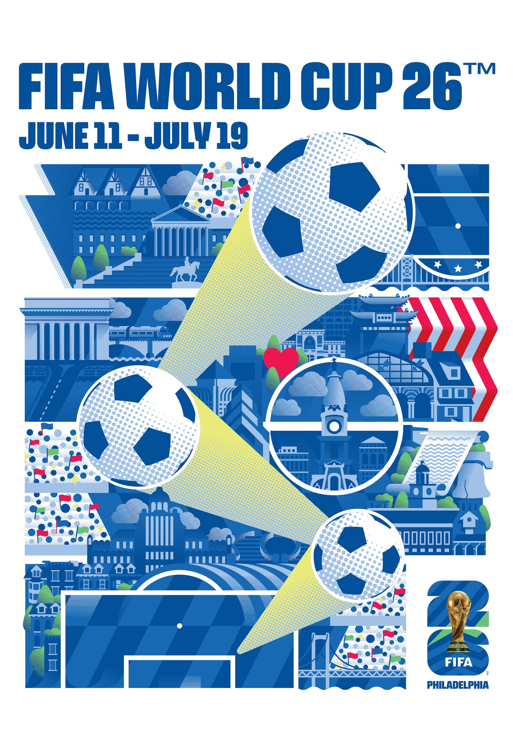 FIFA World Cup 2026™ - Philadelphia Poster