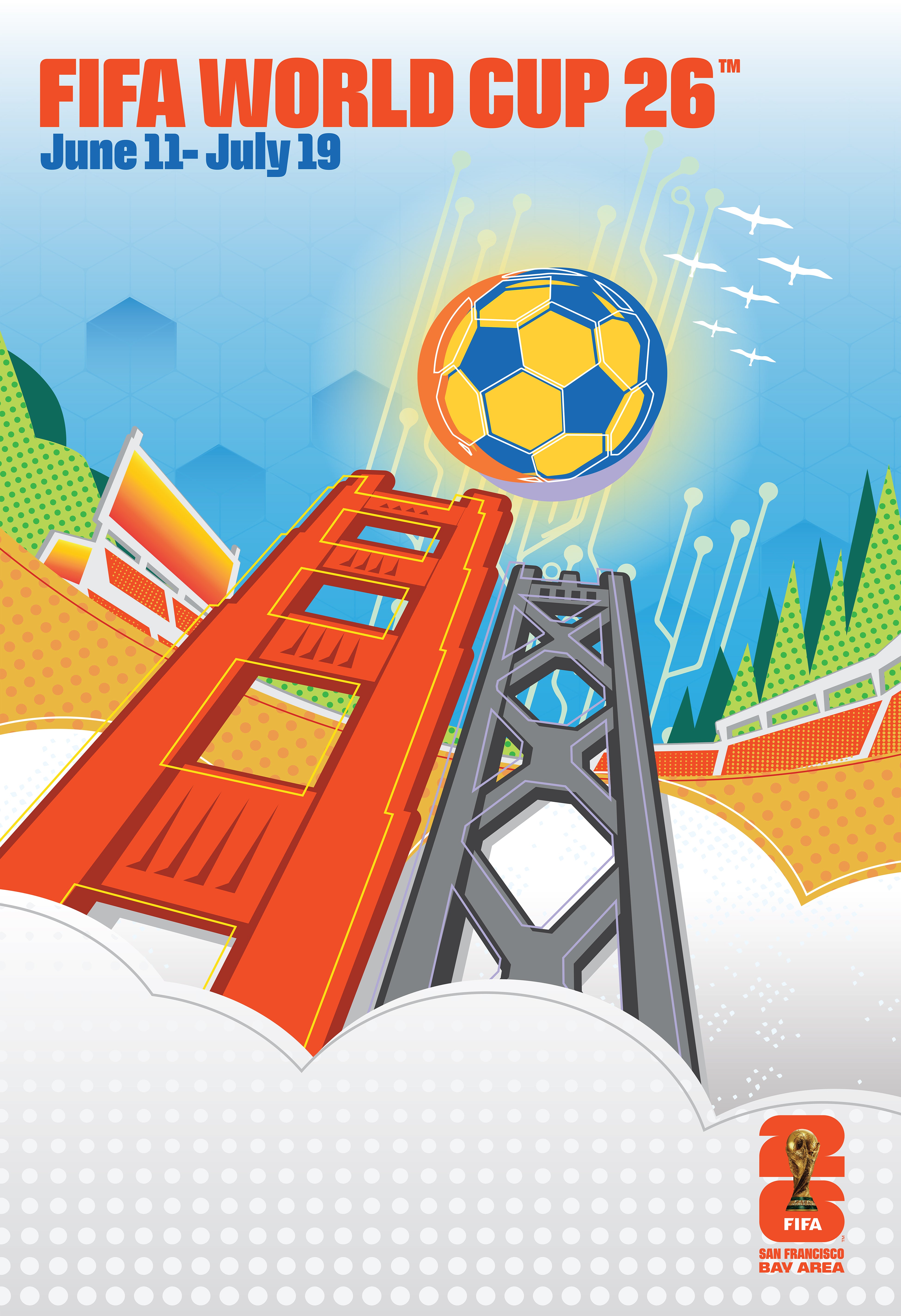 FIFA World Cup 2026™ - San Francisco Poster Posters - Buy FIFA