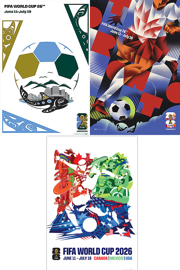 FIFA World Cup 2026™ -  Canada Poster Bundle