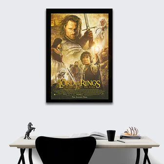 Backlit, illuminated frames for movie posters