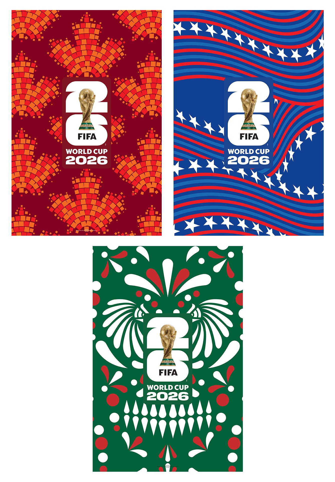 FIFA World Cup 2026™ - Host Countries Poster Bundle