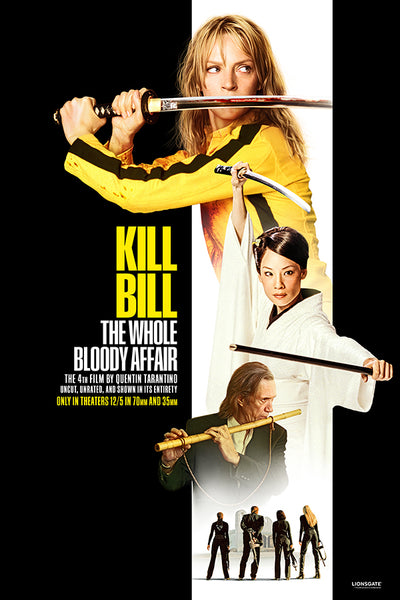 KILL BILL 前売り特典ポスター Kill Bill: Whole Bloody Affair Posters - Buy Kill Bill: Whole