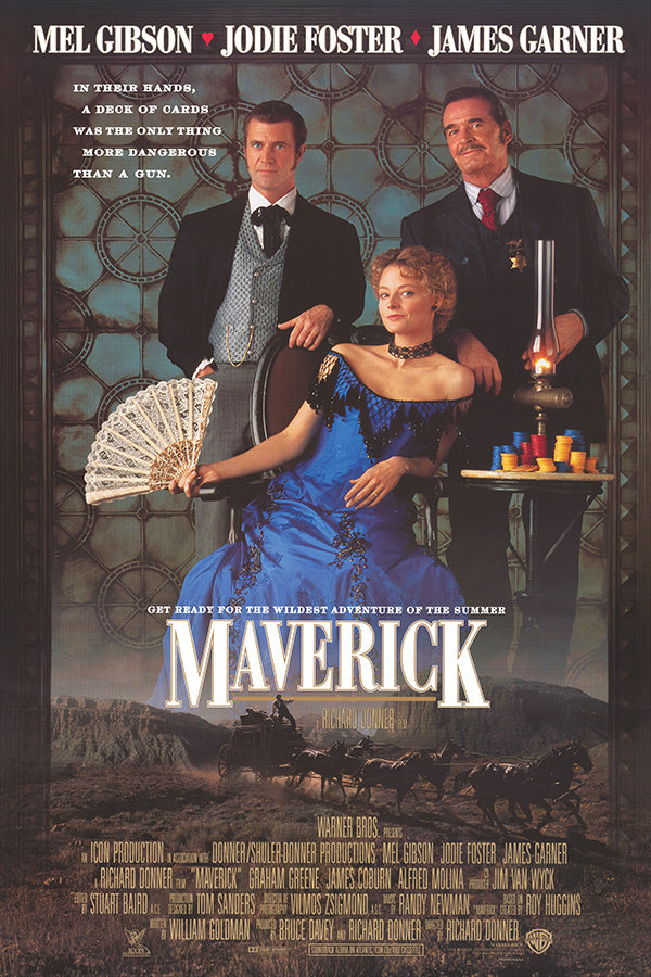 Top 16 Bộ Phim Về Poker Kinh Điển Nhất Mọi Thời Đại 4 Maverick (1994)