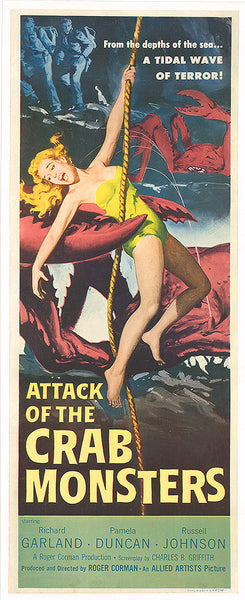 attack of the crab monsters poem Attack of the Crab Monsters Posters - Buy Attack of the Crab Monsters  Poster Online