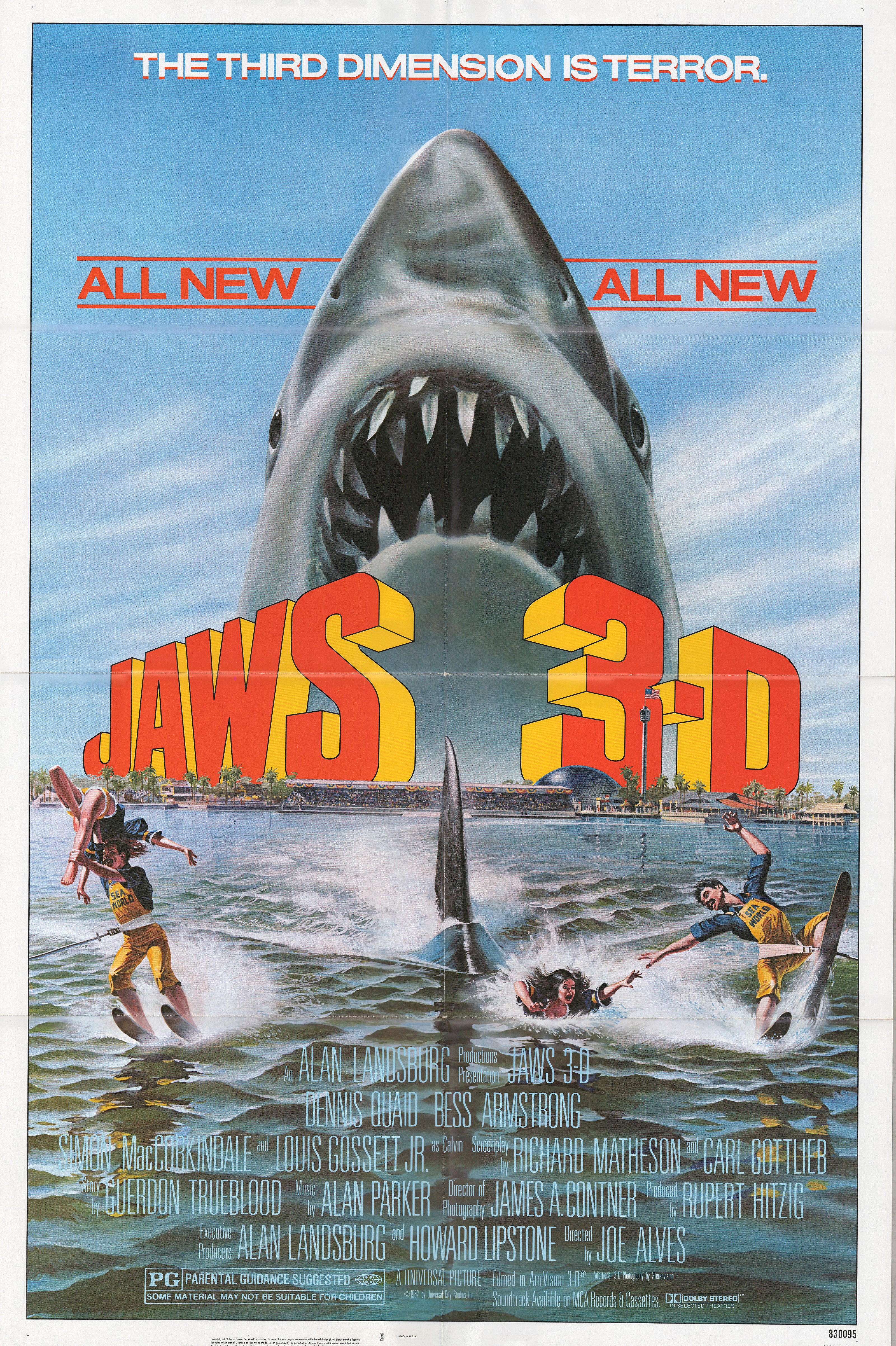 Jaws 3D Posters - Buy Jaws 3D Poster Online - Movieposters.com