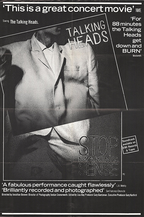 Stop Making Sense