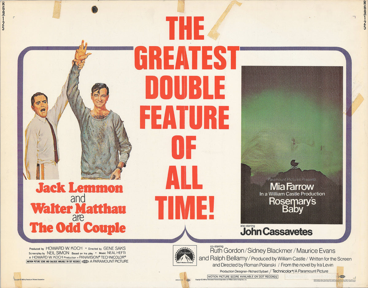 Odd Couple / Rosemary's Baby
