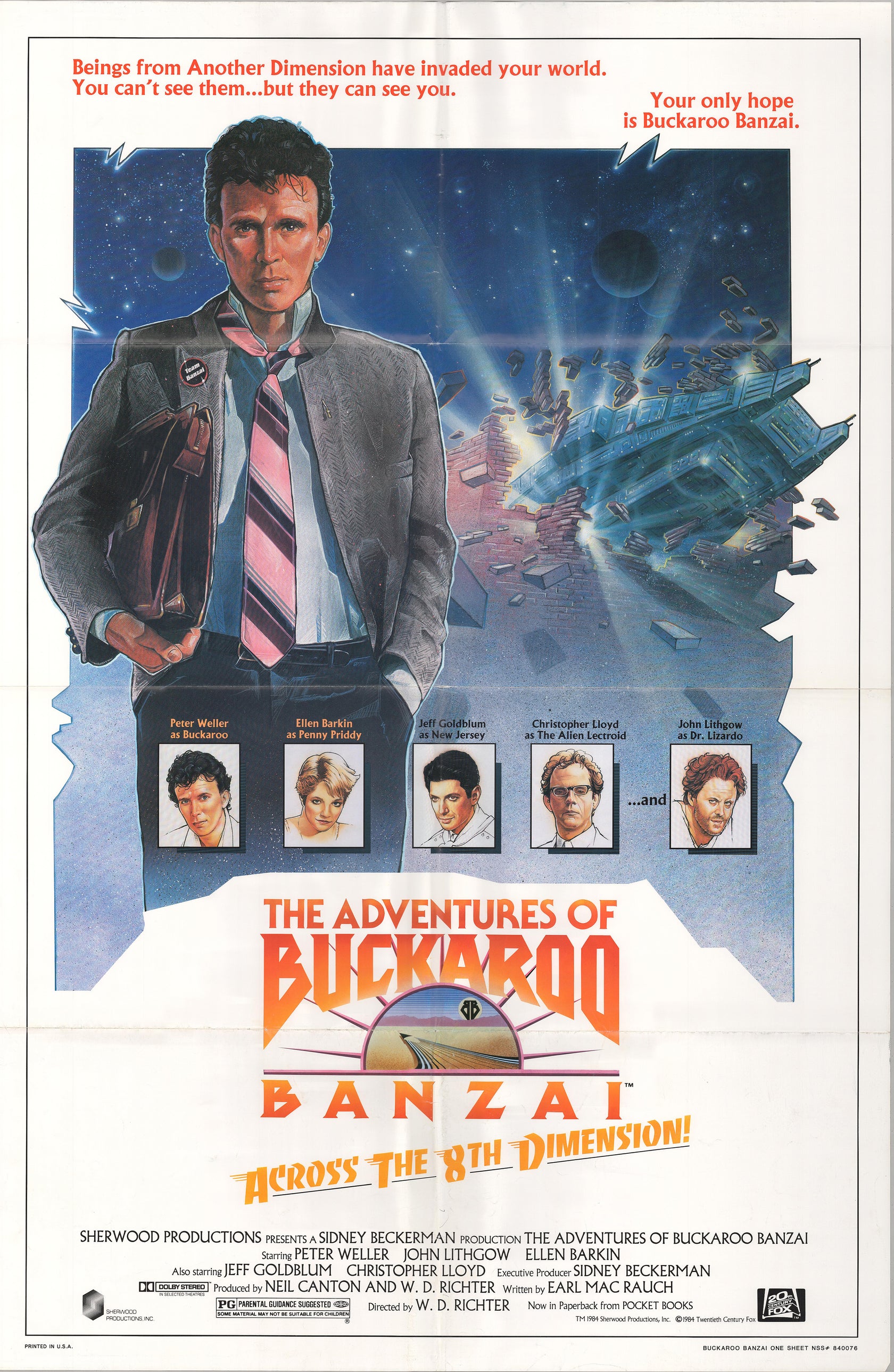 Adventures of Buckaroo Banzai across the 8th Dimension