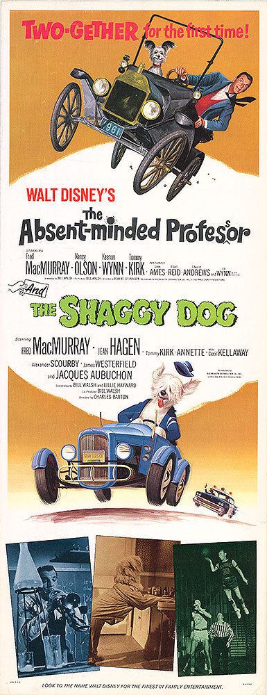 Absent Minded Professor and Shaggy Dog