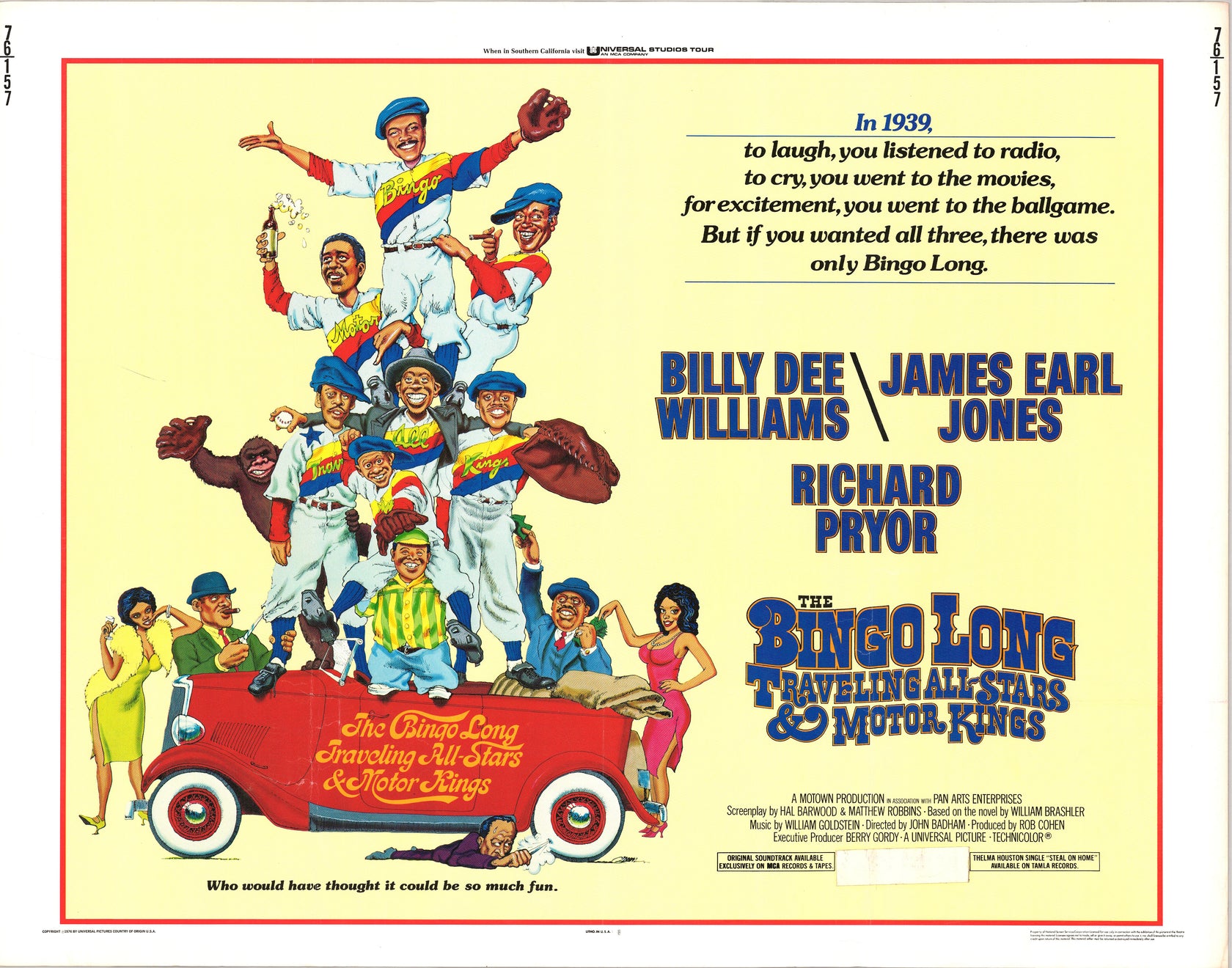 Bingo Long Traveling All-Stars And Motor Kings