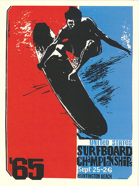 Surfing - Surfboard Championships 1965