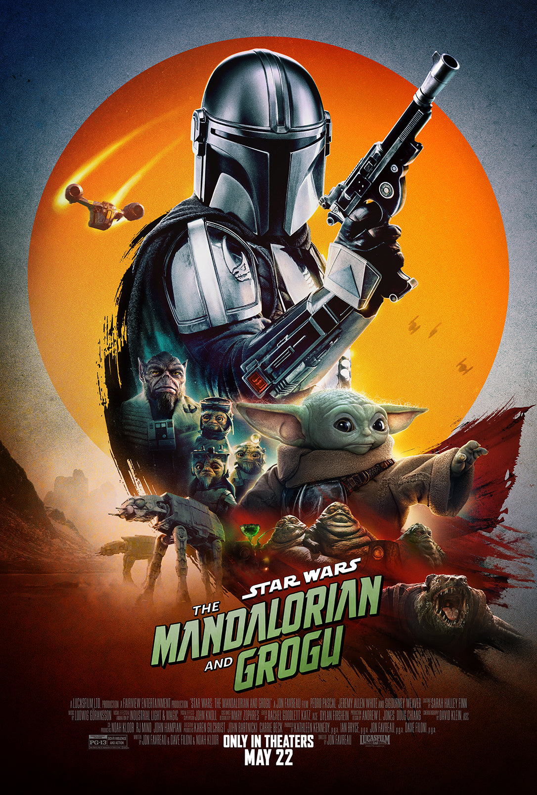 Star Wars: Mandalorian and Grogu Posters - Buy Star Wars