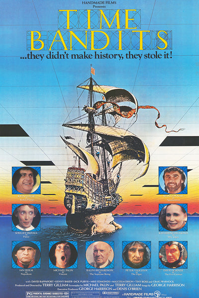 バンデットQ TIME BANDITS USオリジナル映画ポスター