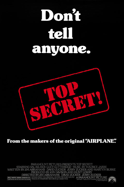 Top Secret Vi Top Secret!