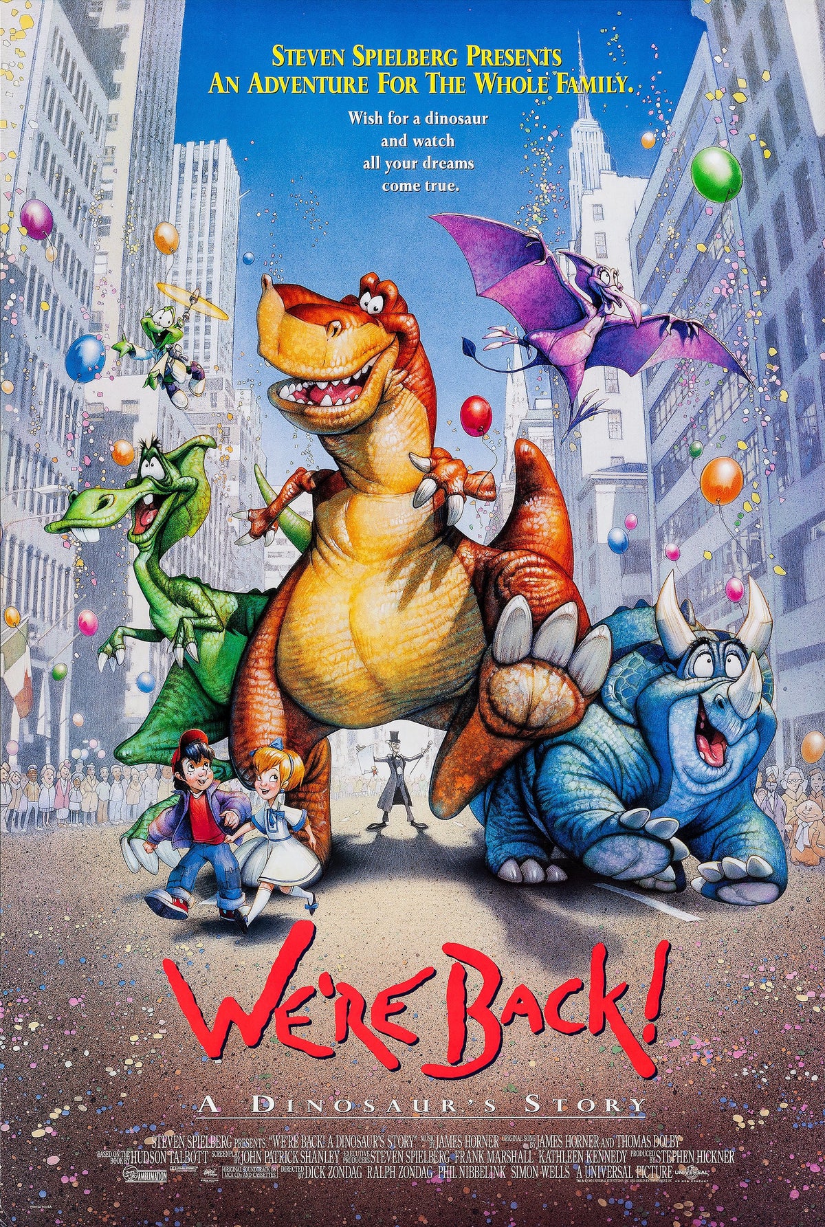 We're Back! A Dinosaur's Story