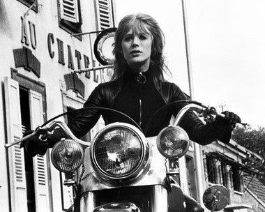 Girl on a Motorcycle