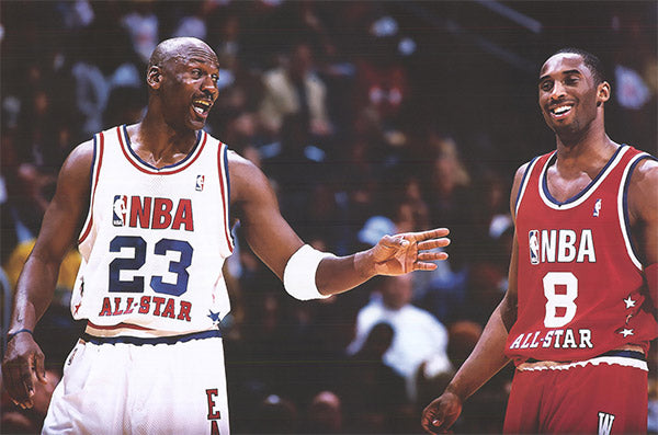 Kobe Bryant and Michael Jordan
