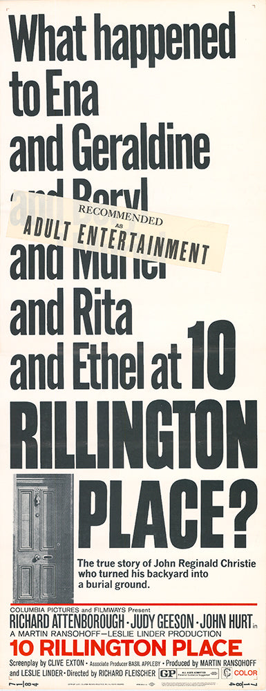Rillington Shop 10 Rillington Place