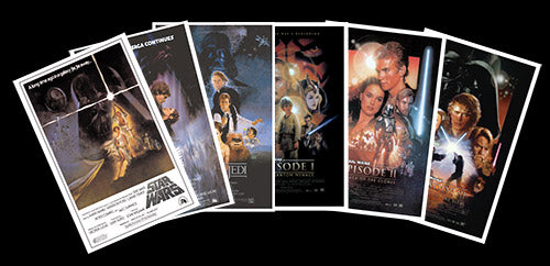 Star Wars Episodes 1 - 6 (6 Pack) Posters - Buy Star Wars Episodes